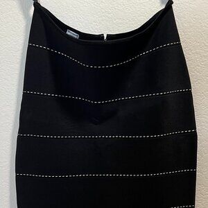 Vintage Hervé Léger Paris Bandage Skirt  Authentic Pre-BCBG  Size M